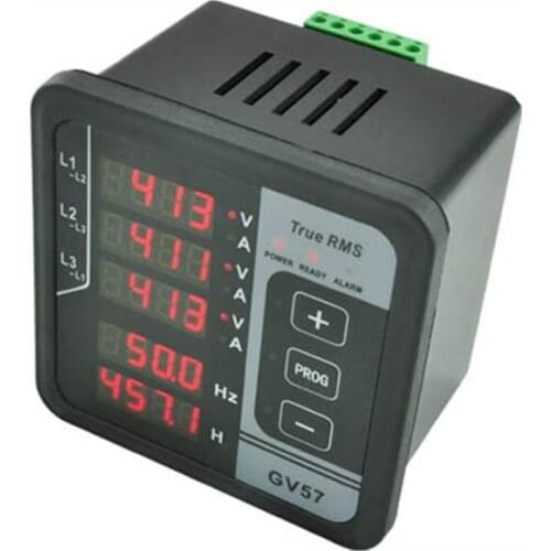 GV57 Digital three-phase voltmeter