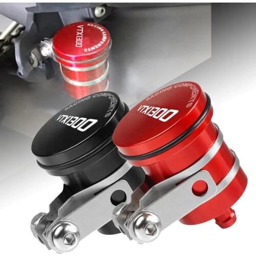 For HONDA VTX1300 2003-2010 Motorcycle Brake Fluid Reservoir Clutch Cylinder Tank Oil Fluid Cup VTX-1300 2009 2008 2007 VTX 1300