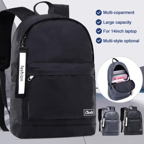 Mens Backpack 2021 New Laptop Backpack for Teenager College Orthopedic Schoolbags For Boys High-school Backpack Mochilla 6606