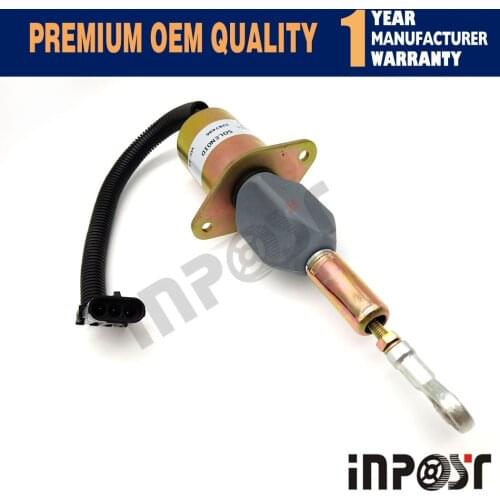 In Stock Stop Solenoid 3287406 24V For Cummins Heavy Equipment Excavator