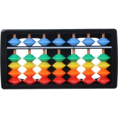 Colorful Abacus Arithmetic Soroban Maths Calculating Tools Educational Toy