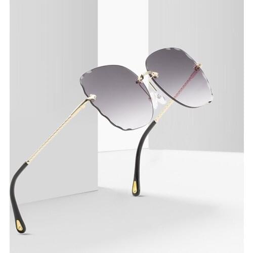 Round Cat Eye Sunglasses Metal Sexy Vintage Men Women Famous Brand Designer Cateye Sun Glases UV400 Retro Female for Women