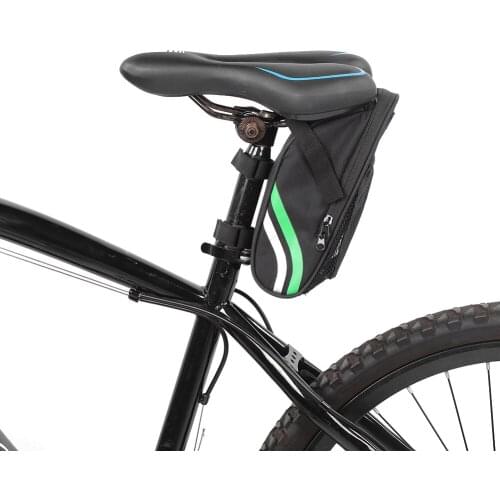 Multi‑Functional Bike Tail Saddle Bag Water Bottle Packet Bicycle Seat Pack Tail Bag With Mesh Bag For Mountain Folding Bicycle