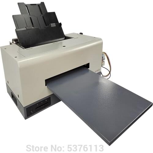 2020 new technology Powder Hot Melt Heat PET film DTF L1800 printer A3 T-shirt garment printer