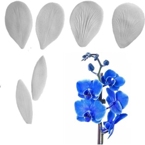 Phalaenopsis Petals Silicone Mold Fondant Mould Cake Decor Tools Chocolate, Gumpaste Mold, Sugarcraft ,Kitchen Gadgets