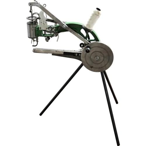 TECHTONGDA Manual Shoe Repair Machine Dual Cotton Nylon Line Sewing Machine Cobbler Sewing Machine with Tripod