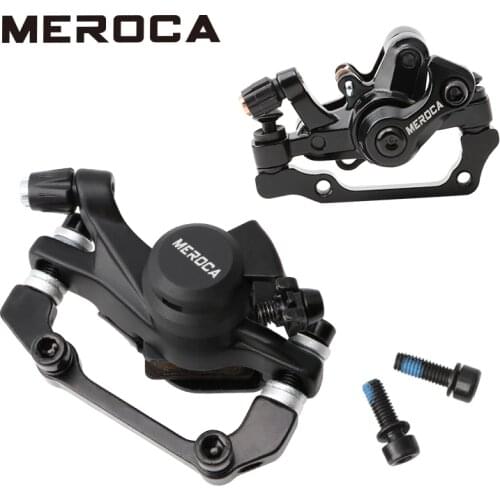 MEROCA bicycle cable pull brake disc brake caliper B01S M375 mountain bike front rear brake kit
