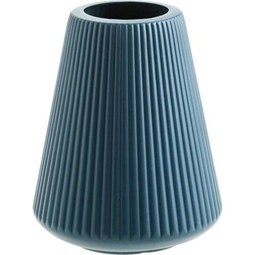 Vase Creative Hydroponic Plastic European Style Flower Pot for Home