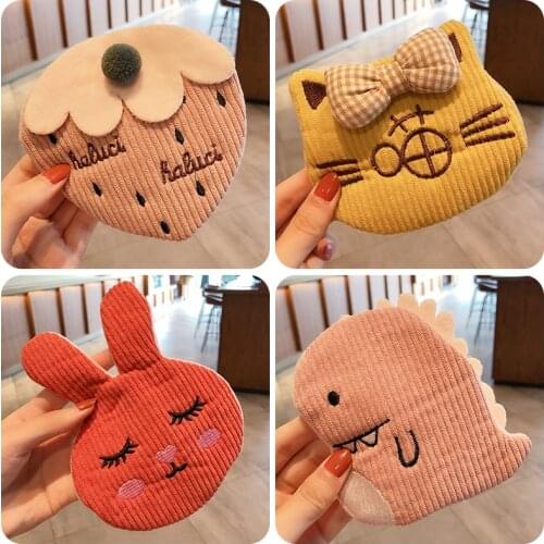 2020 New Children Cute Cat Rabbit Dinosaur Strawberry Ornament Hair Clips Girls Lovely Barrettes Hairpins Kids Hair Accessories