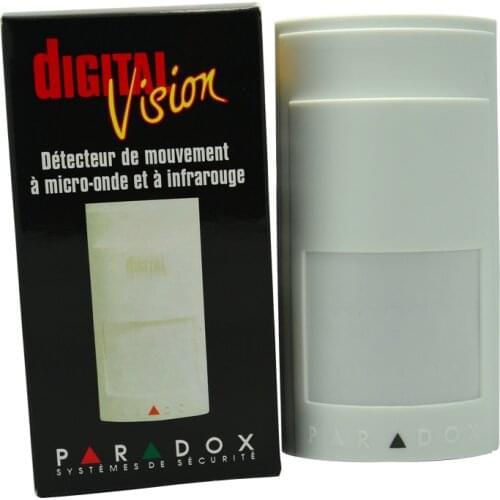 1 PCS) Indoor wired infrared and microwave Detector digital intelligent motion sensor high quality Paradox PA-525D PIR alarm