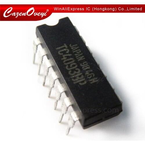 1pcs/lot CD4093BCN CD4093BE TC4093BP TC4093 4093B DIP-14 In Stock