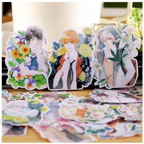 20pcs Creative kawaii self-made tricks man stickers/ beautiful stickers /decorative sticker /DIY craft photo albums