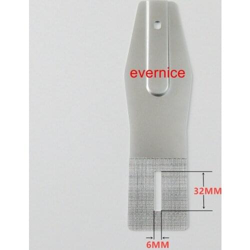 6x32mm FEED PLATE For Juki LK1900 Bartacking Machine