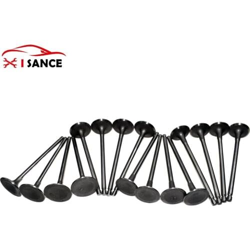 8x Intake Valve & 8x Exhaust Valves Kit fit For Mitsubishi Chrysler Dodge PLYMOUTH 2.4L SOHC 4G64 MD185569, MD159502, MD303177