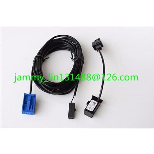 Car Radio Micphone Mic Bluetooth Cable Aadaptor For BMW E90 X1 with BMW Professionaal BMWRCD213 1set