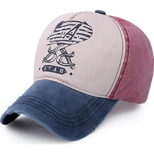 Baseball cap Lovers' cap Hip Hop snapback Mashup Colour mixture Cap Make old hats Hats for women printing hat