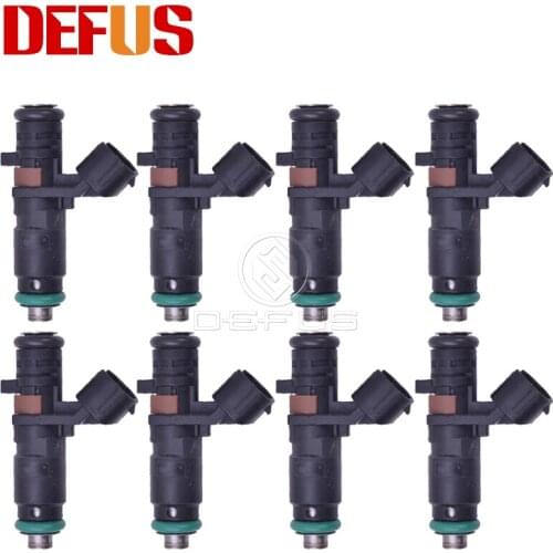 DEFUS 8X OE D242S13220 Fuel Injector Nozzle Bico Flow Matched For Gasoline Petrol Car CE6465 High Impedance Injection 1Hole NEW
