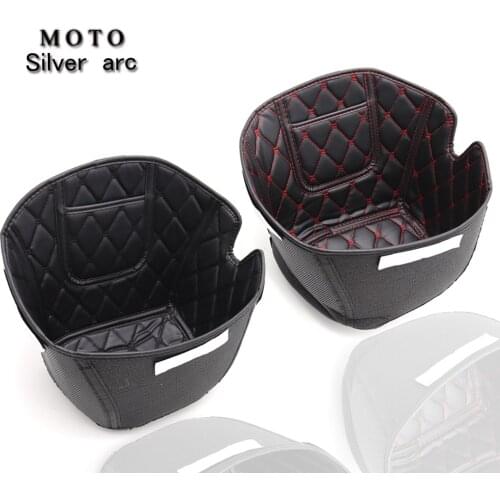 Motorcycle Storage Box Leather Rear Trunk Cargo Liner Protector for HONDA NC750X NC750S 2013-2021 2020 2019 2018 2017 2016 2015