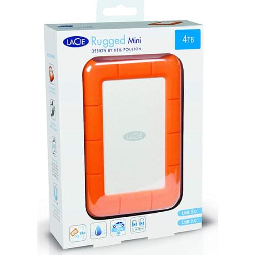 Seagate LaCie Rugged Mini External HDD 1TB 2TB 4TB USB 3.0 5400RPM 2.5" Portable Hard Drive disco duro externo for Laptop PC