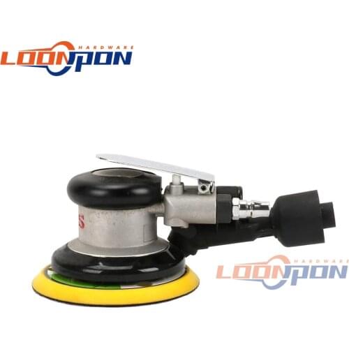 Pneumatic Sander Tool Kit 125mm Orbital Sanders Machine Car Polisher Air Tool Variable Speed for Pad Pneumatic Power Tool