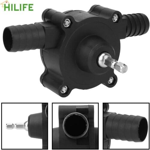 Diesel Oil Fluid Water Pump Home Garden Outdoor Tool Mini Hand Self-priming Liquid Transfer Pumps Portable Electric Drill Pump