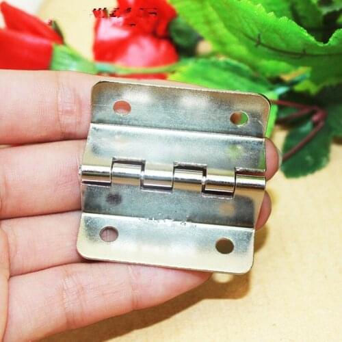 Bulk White/Silver Color Cabinet Door Luggage Hinge,Double Hinge Decor,Furniture Decoration,Antique Vintage Old Style,41*18*13mm