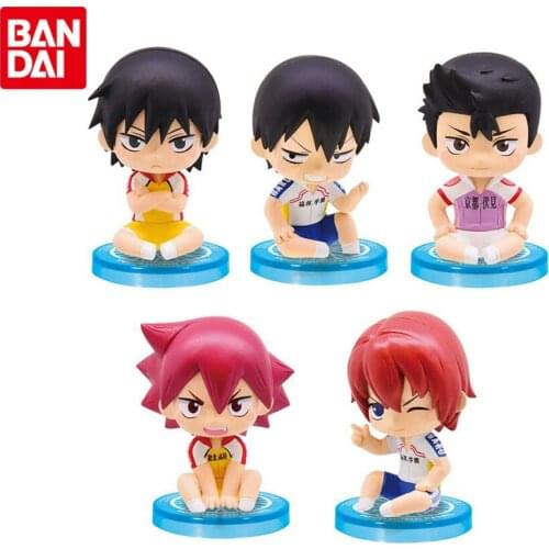 BANDAI Genuine Gacha Toys Yowamushi Pedal Anime Action Figures Arakita Yasutomo Naruko Syoukichi Imaizumi Shunsuke