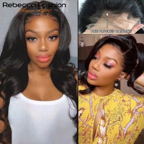 Loose Deep Wave Lace Front Wig 180 Density Lace Front Human Hair Wigs Remy Closure Wig 360 Lace Frontal Wig For Women Human Hair