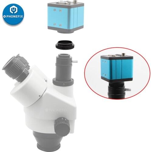 5mm Microscope C To CS Camera Adapter C-mount Converter Adapter Ring for Microscopio USB Camera Part