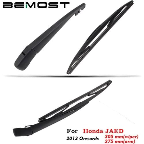 BEMOST Auto Car Rear Windscreen Wiper Blade Arm Soft Natural Rubber For Honda JAED 305mm Hatchback 2013 2014 2015 2016 2017 2018