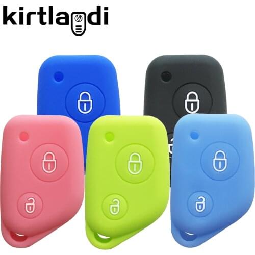 Silicone Remote Fob Holder Key Case for Peugeot 106 405 205 206 406 Series 2 for Citroen Saxo Xsara Picasso Cover Old Model Key