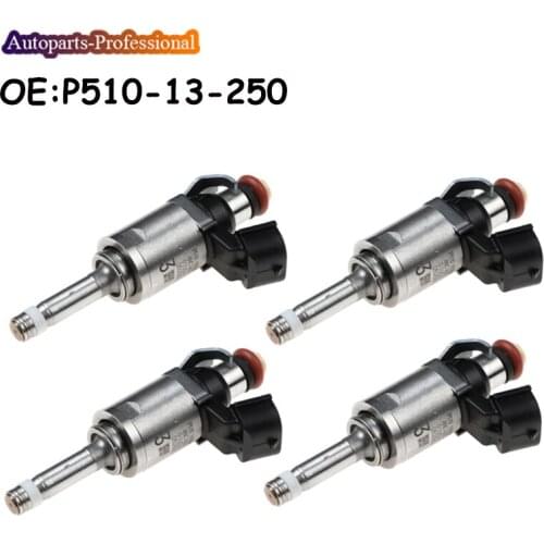4 Pcs/lot Fuel injector High Quality Nozzle For Mazda 2 1.5L 2WD 2016 P51013250 P510-13-250 AN0160-01U09 Car Auto accessorie