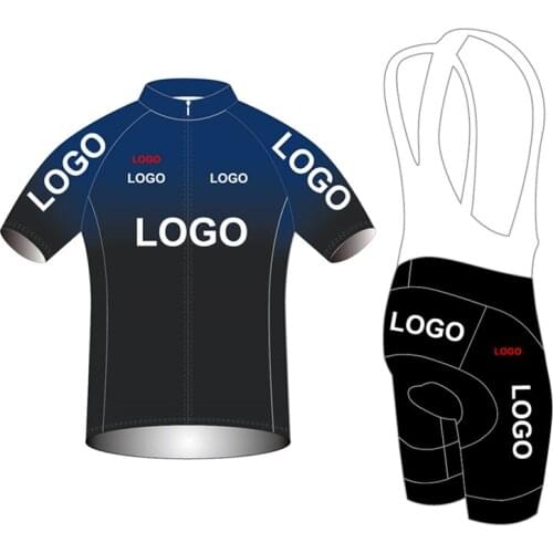 2022 Pro Customized Team Logo Cycling Kit Men Cyclist Clothing Jersey Custom Bicycle Shorts Set Ropa De Hombre Lady Bike Uniform