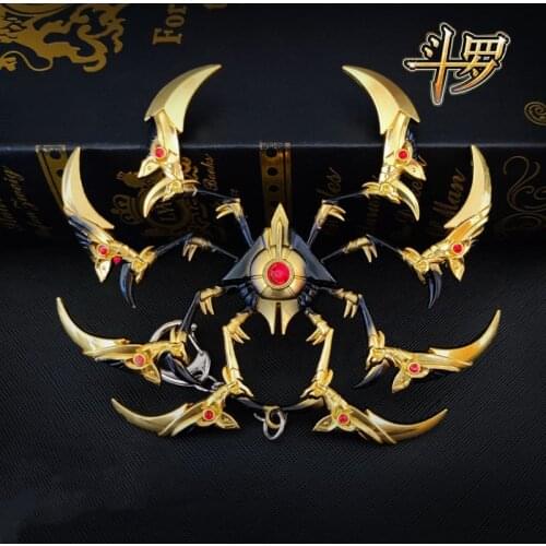 Anime Sword Toys Mainland Of DouLuo Weapon Tang San fo Anger Tang Lian Shura Seven Kills Sword Model Doula Continent Boys Gifts