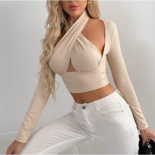 Женские футболки с длинным рукавом AYES China At AliExpress