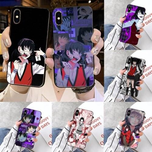 Kakegurui Midari Ikishima high quality luxury Phone Case shell for iPhone 11 12 pro XS MAX 8 7 6 6S Plus X 5S SE 2020 XR