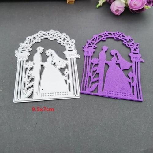 Flower Wedding Metal Cutting Dies Stencil Scrapbooking DIY Album Stamp Paper Card Embossing Decoration