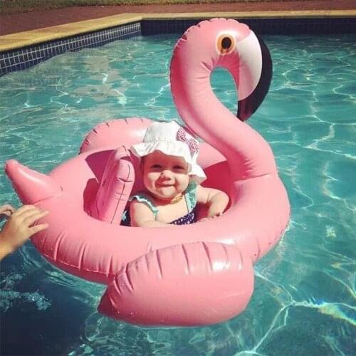 Baby Seat Swan Toy Fun ring Ring Pool Baby Water Float Float Flamingo Summer Swimming Pool Inflatable Swimming NEW Kids Float In