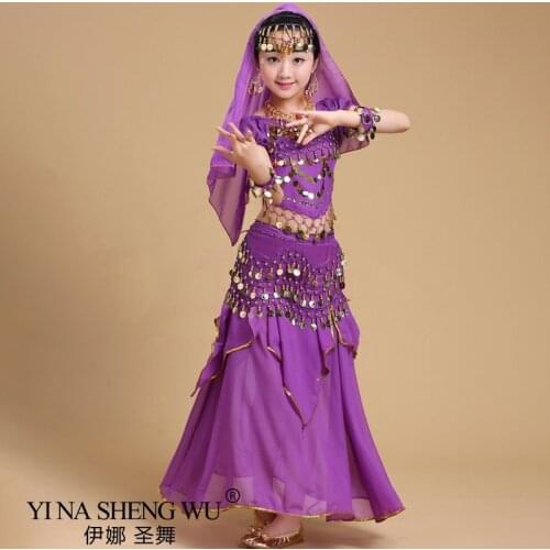 Kids&Adult Belly Dance Costumes Set Oriental Dance Costumes Bellydance Set Girls Egyptian Bollywood Kids Belly Dancing Clothing