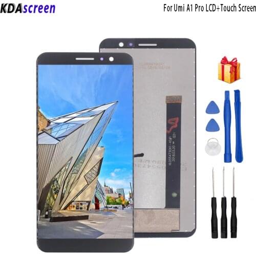 For UMI Umidigi A1 Pro LCD Display Touch Screen Digitizer Replacement For UMI A1 Pro Display Screen LCD Phone Parts Free Tools