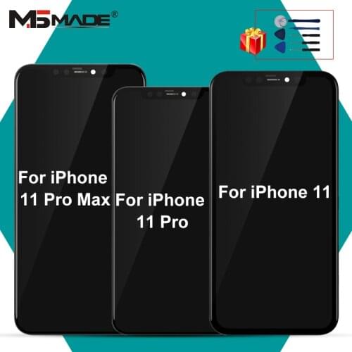Original For iPhone 11 LCD 11 Pro MAX LCD Touch Screen Digitizer Replacement Parts For iPhone 11 Pro MAX Display No Dead Pixel