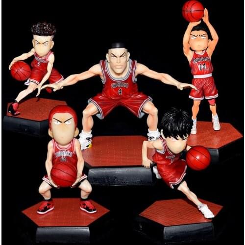 Premium Edition Slam Dunk Sakuragi Hanamichi Kaede Rukawa Gorilla Mitsui Kotobuki Miyagi Figure Model Toys
