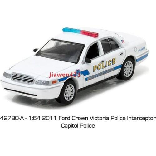 GreenLight 1:64 2011 Ford Crown Victori Polic interceptor capitol police Collection of die-cast alloy car models toys