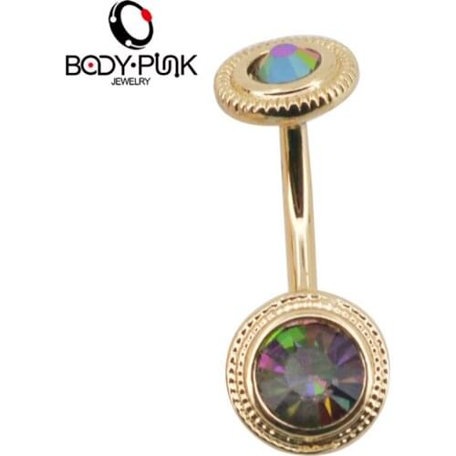 Sexy CZ Crystal Navel Belly Button Rings Belly Navel Piercing Surgical Steel Belly Dance Bars Body Jewelry Piercing Barbell