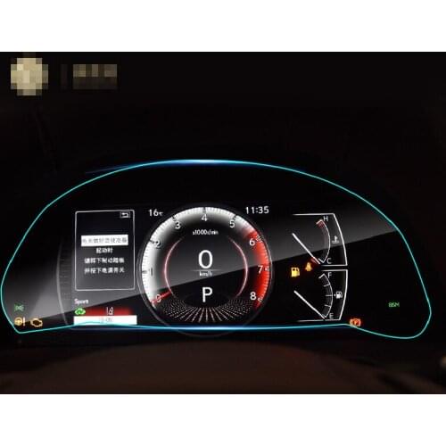 For Lexus ES200 250 300h 350 2018-2020 Automotive interior Instrument panel membrane LCD screen TPU protective film Anti-scratch