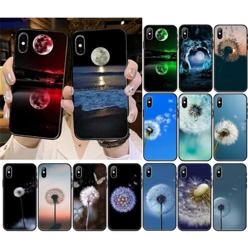 Light and dreamy dandelion Phone Cases for iphone 11 12 Huawei p smart mate 20 30 40 lite pro max plus soft silicone cover