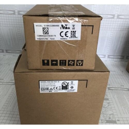 ECMA-C20604SS+ASD-B2-0421-B DELTA 0.4kw 400w 3000rpm 1.27N.m ASDA-B2 AC servo motor driver kits motor with brake