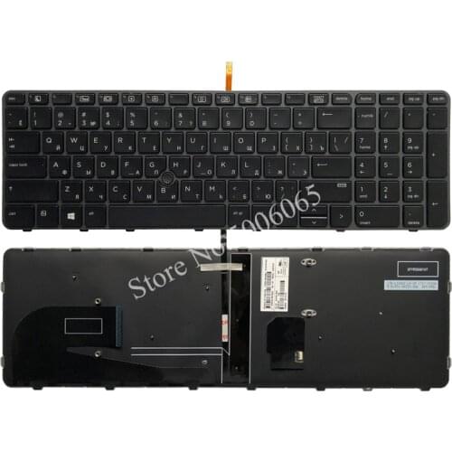 New Russian laptop keyboard For HP EliteBook 850 G3 ZBook 15u G3 822578-251 6037B0116522 819898-251 6037B0113722