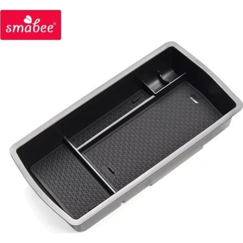 Smabee Armrest Box Storage for Citroen C5 Aircross 2017 2018 2019 Stowing Tidying Car Organizer Internal Accessories C5-Aircross