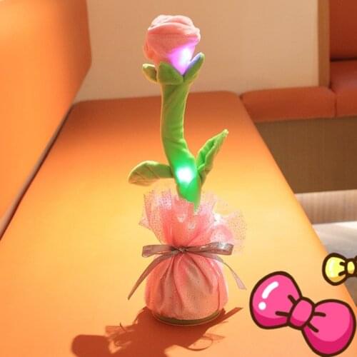 Dancing Cactus Plush Toy Dancing,Singing,Recording,Repeats What You say Gifts of Fun Toys for Boys and Girls